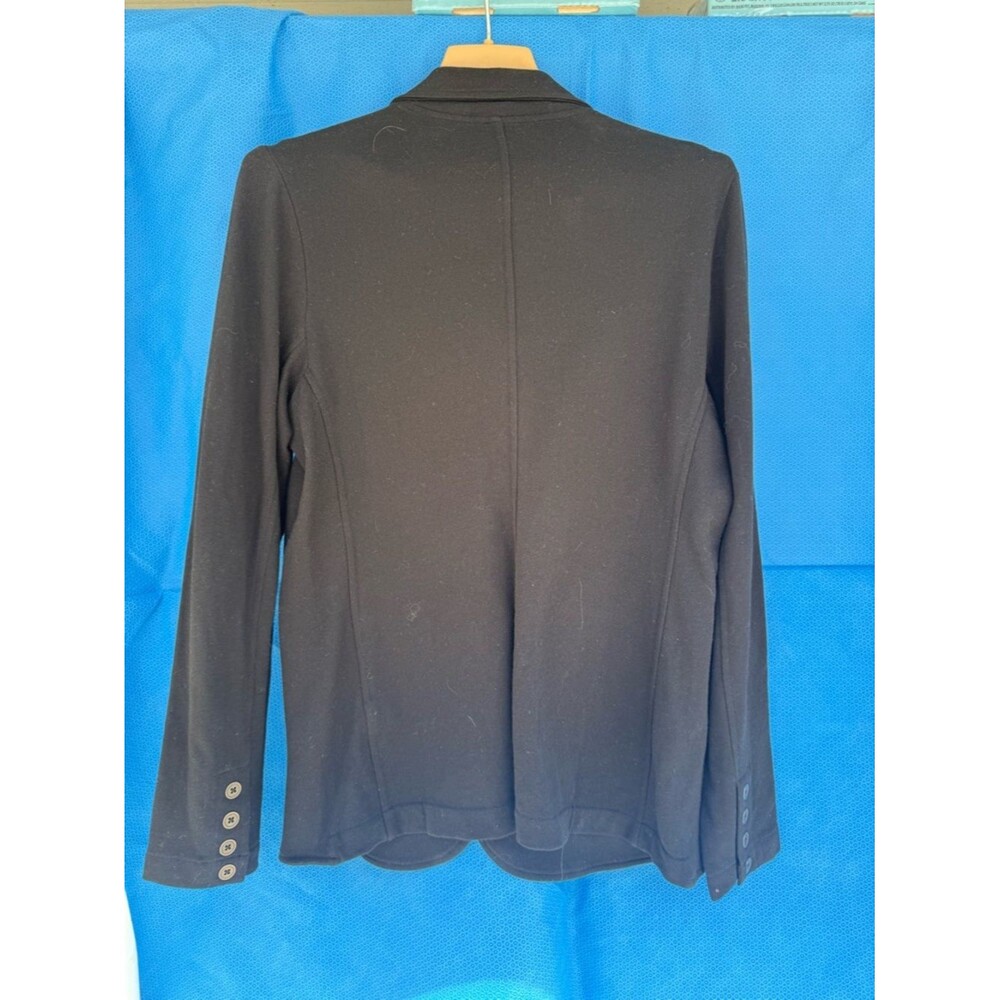 Grey State Black Single-Button Notch Lapel Blazer - Picture 6 of 6